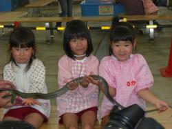 年長さんが、日本平動物園の動物教室へ行ってきました。